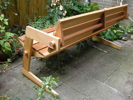 Tuinbank Evergreen - achter